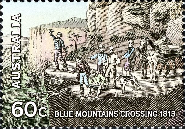 Crossing of Blue Mountains, 1813