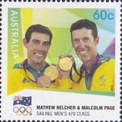 M. Belcher & M. Page: Sailing: Men's 470