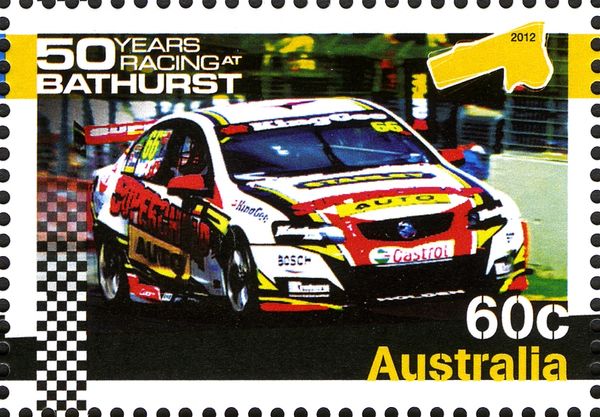 Russell Ingall's Holden - Yellow Circuit