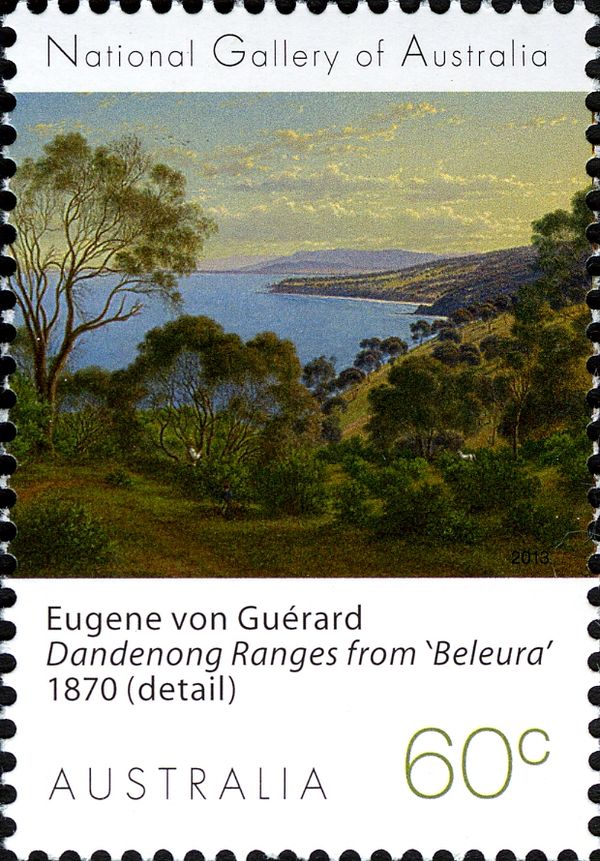 Dandenong Ranges, Eugene von Guerard (1870)