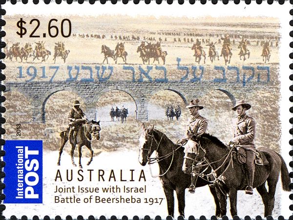 Australian Light Horseman and Re-enactment