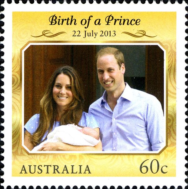 Duke and Duchess of Cambridge with Prince George