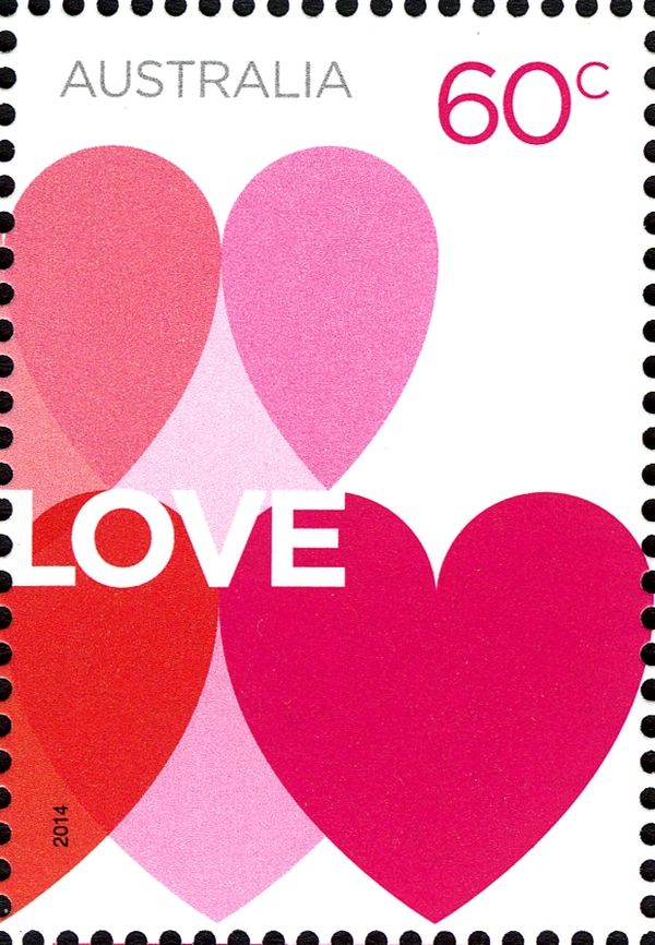 Greetings 2014 - Love (Hearts)