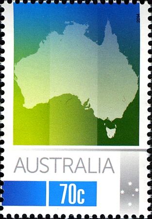 Map of Australia 2014
