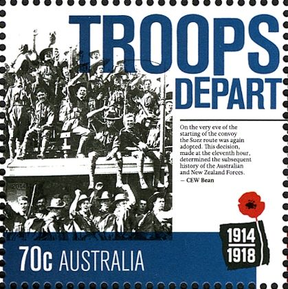 Troops Depart