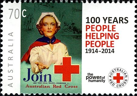 Poster for Australian Red Cross