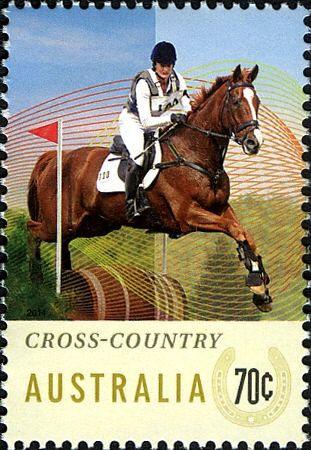 Cross-country - Emma Scott, Australia on Mustang