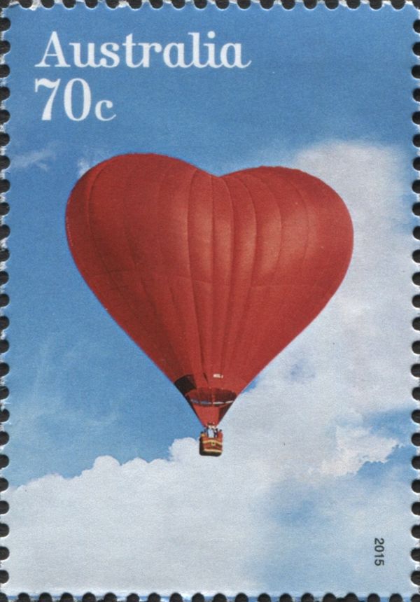 Heart-shaped Hot-air Balloon