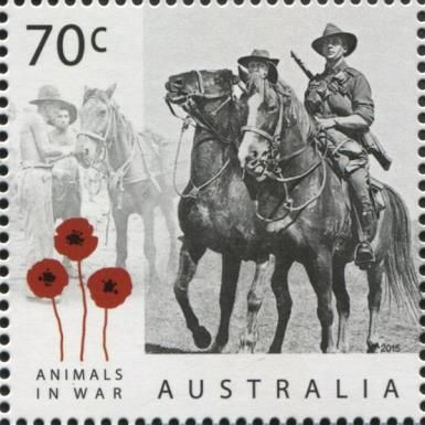 Animals in War - Troopers on Horseback