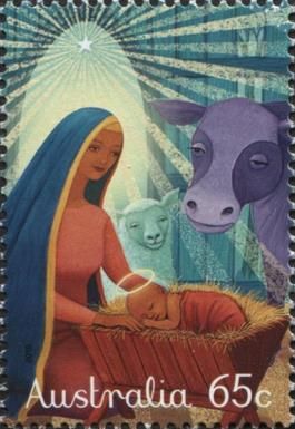 Christmas 2015 - Jesus in the Manger with Mary