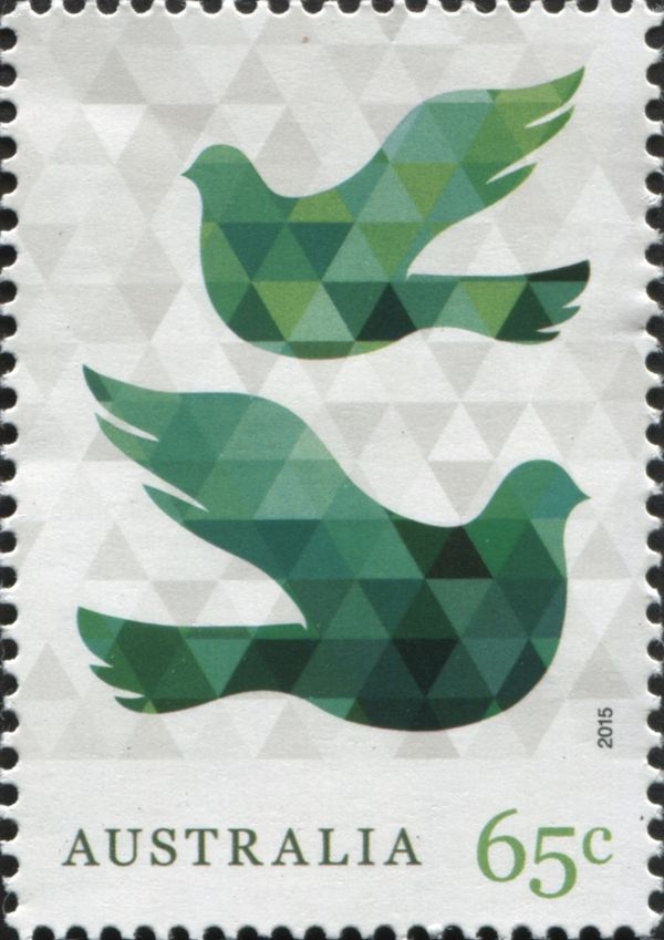 Christmas 2015 - Green Doves of Peace