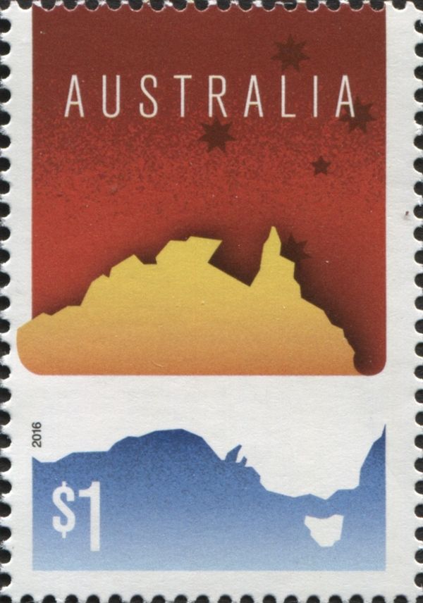 Map of Australia 2016
