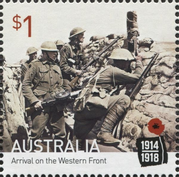 Arrival on the Western Front