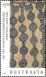 Tingarri Mamultjulkulakutu, by Fred Ward Tjungurrayi (2001)
