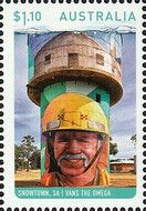 Painted Water Tower, Snowtown, South Australia