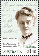 Edith Cowan - First Woman to be Elected to Parliament