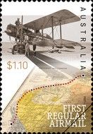 First Regular Airmail