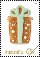 Christmas Present Cookie
