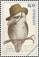 Kookaburra Postcard for Army
