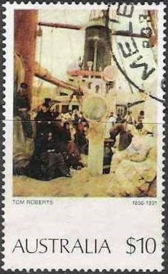 Coming South by Tom Roberts (white paper)