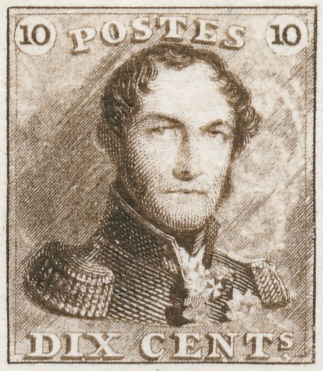 King Leopold I Type "Epaulettes" 10ct