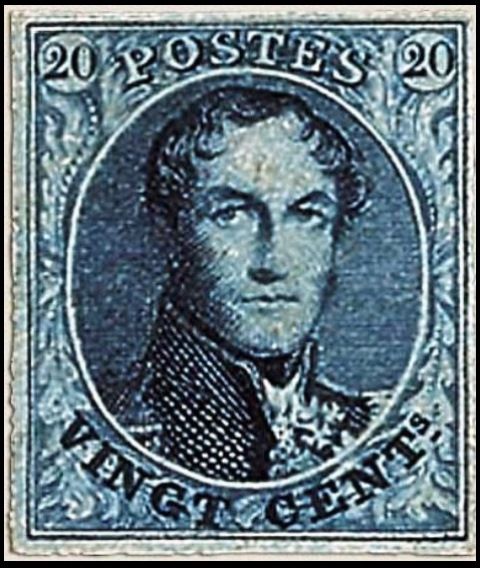 King Leopold I - Round Medallion