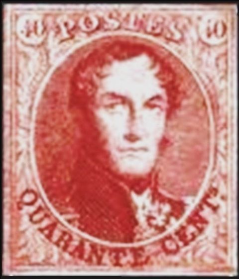 King Leopold I - Round Medallion