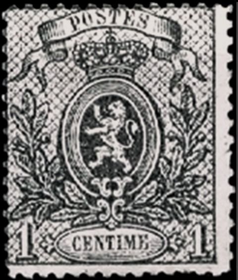 Coat of Arms Small Lion - Perforated 14½ x 14
