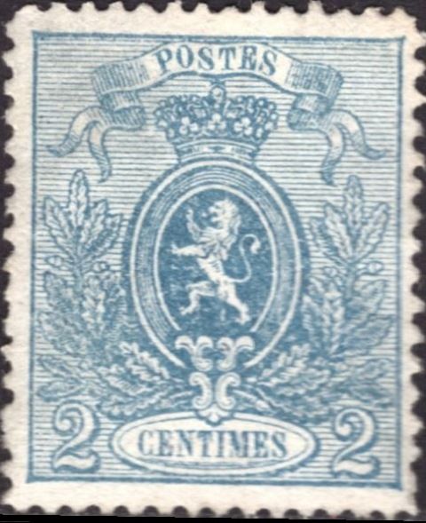 Coat of Arms Small Lion - Perforated 14½ x 14