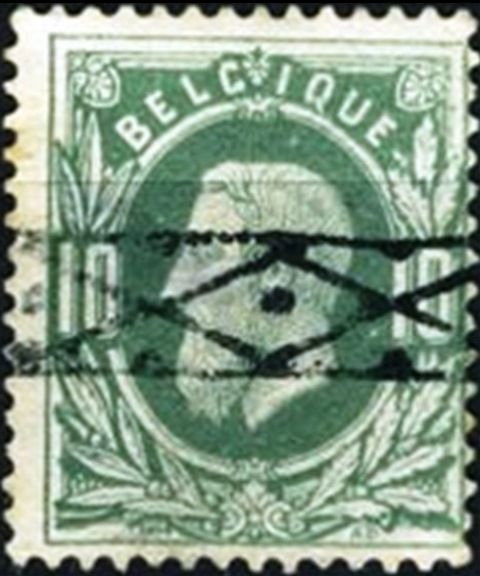 King Leopold II - Perf. 14