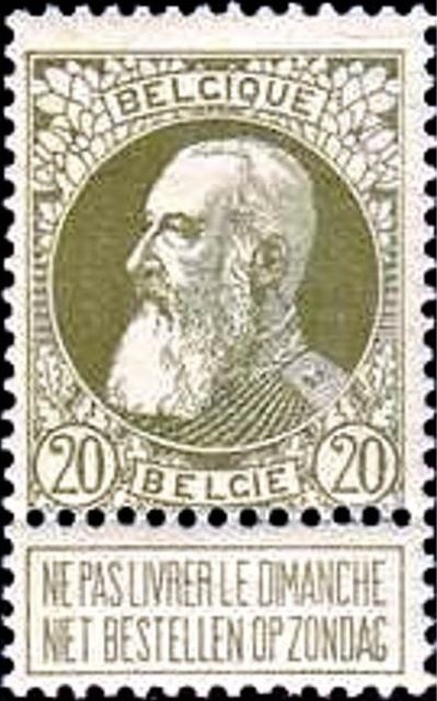 Leopold II Type "Rough beard"