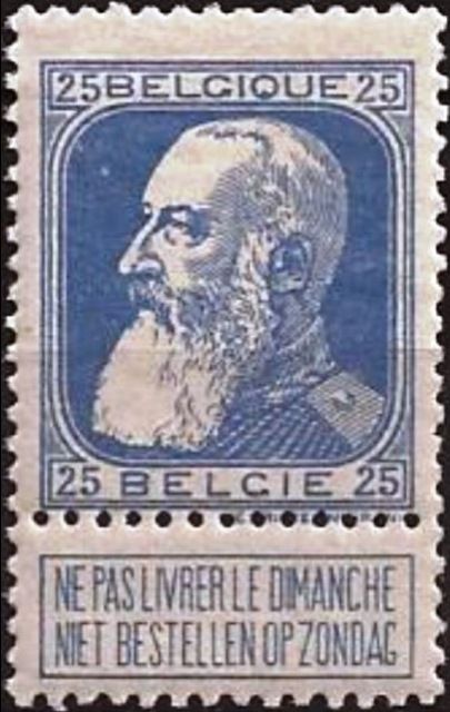Leopold II Type "Rough beard"
