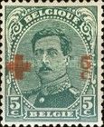 King Albert I - Surcharged
