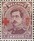 King Albert I - Surcharged