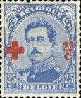 King Albert I - Surcharged