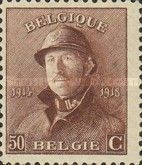 King Albert I with Helmet