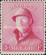 King Albert I with Helmet