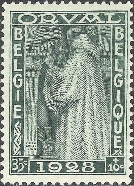 Orval Abbey - Cistercien monk (Dom Marie-Albert)