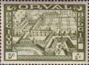 Orval Abbey - after a copper etching from 1780