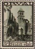Orval Abbey - Bell tower seen from the ruins
