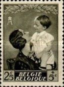 Queen Astrid and Prince Baudouin