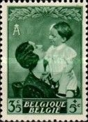 Queen Astrid and Prince Baudouin