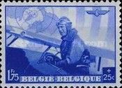King Leopold III as a biplane pilot