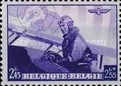 King Leopold III as a biplane pilot