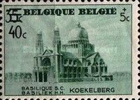Basilica of Koekelberg (Brussels) - Surcharged