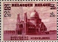 Basilica of Koekelberg (Brussels) - Surcharged