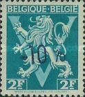 Heraldic Lion with V - Van Acker