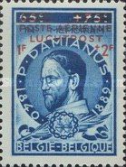 Overprinted 'LUCHTPOST-POSTE ARIENNE'