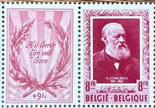 Hendrik Conscience (1812-1883) + Label
