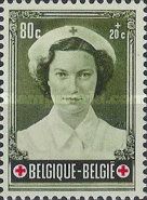 Princess Joséphine-Charlotte (1927-2005) as a Nurse